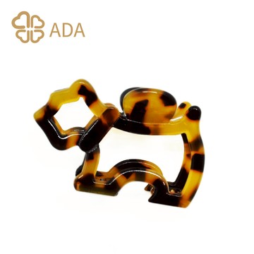ADA 韓系小狗亮面小抓夾1入