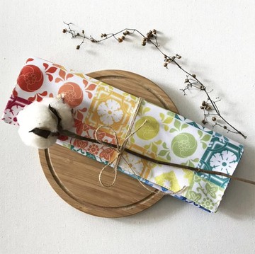 彩虹防水帆布餐墊(雙面使用)