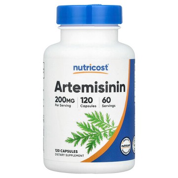 Nutricost, 青蒿素，200 毫克，120 粒膠囊（每粒膠囊 100 毫克）