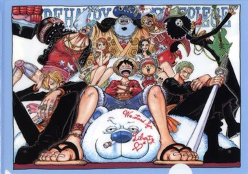 集合A4文件夾航海王One Piece