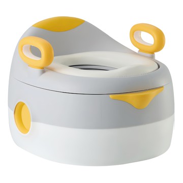 KiKimmy 三合一兒童學便器 塑膠材質 (PP、TPE、PVC) 適用年齡6個月以上 商品規格39x34x27公分  H1218