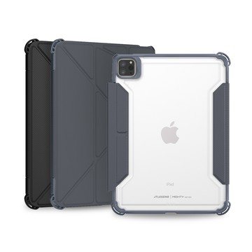JTL 2025 iPad Air 7/6/5/4_2024 iPad Pro 11吋Mighty 變形可拆軍規皮套