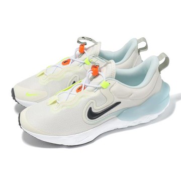 Nike 慢跑鞋 Run Flow SE GS 大童 女鞋 白 藍 運動鞋 HV1803-101