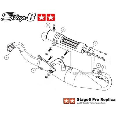 正規品]stage6高性能ユーロチャンバー[スチール/ブラックサイレンサー 