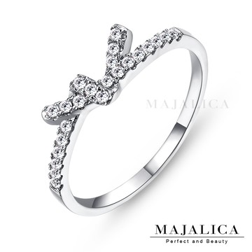 Majalica 結緣純銀尾戒 銀色款 PR4010-1