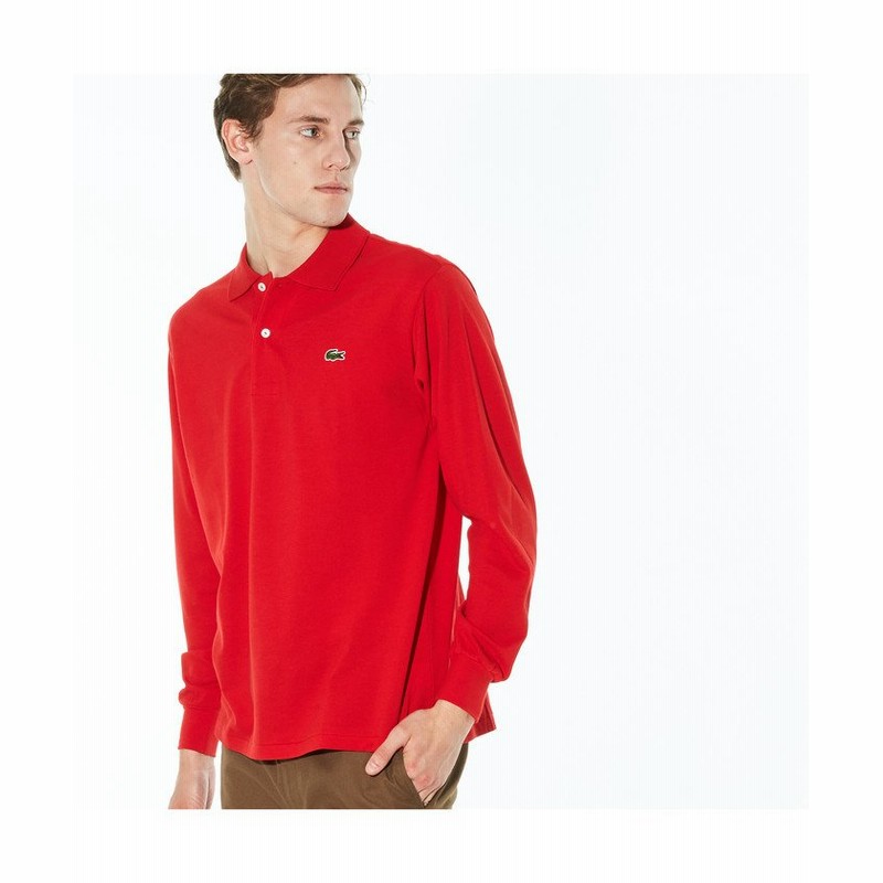 ラコステ オリジナルフィット 長袖 ポロシャツ メンズ ローズ 4 日本サイズl Lacoste 通販 Lineポイント最大1 0 Get Lineショッピング