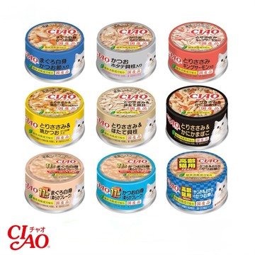 【蝦皮直營】CIAO 旨定罐[箱出24入] 85g/罐 日本國產 貓罐頭 副食罐 INABA 原廠正貨 日本製