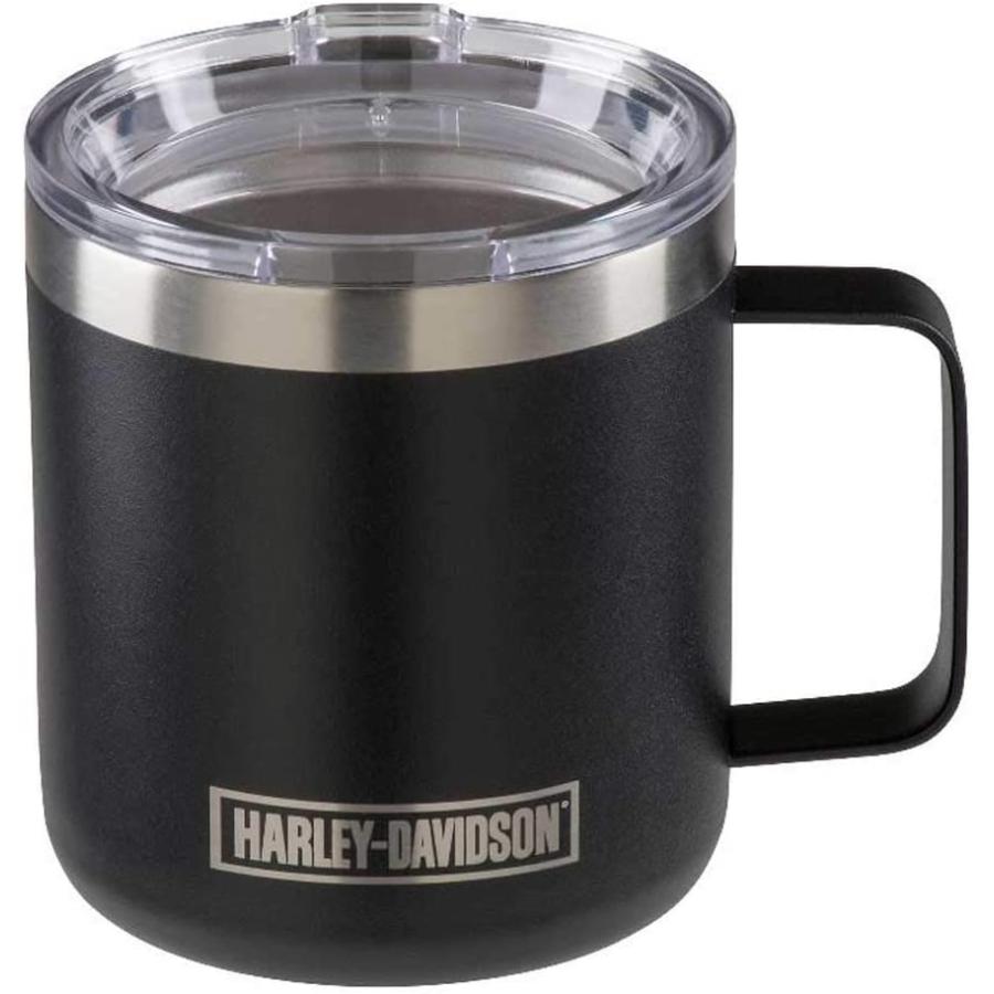 Harley-Davidson Etched H-D Stainless Steel Travel Mug w  Lid 12 oz. HDX-9