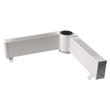 嘉儀 雙翼對流式電暖器 KEB-222 1台｜對流式加熱、雙翼角度調整、LED觸控面板