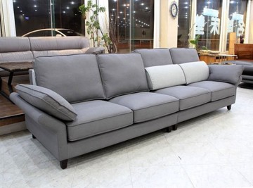 【歐風別館】卡利亞精品320cm貓抓皮沙發【基隆至台中免運費】