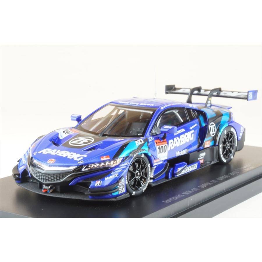 エブロ 1/43 レイブリック ホンダ NSX-GT No.100 2018 GT500 スーパー 