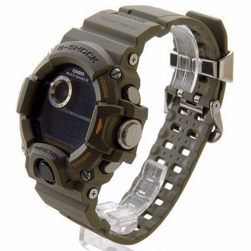 SHOCK Gショック RANGEMAN レンジマン 電波ソーラー デジタル