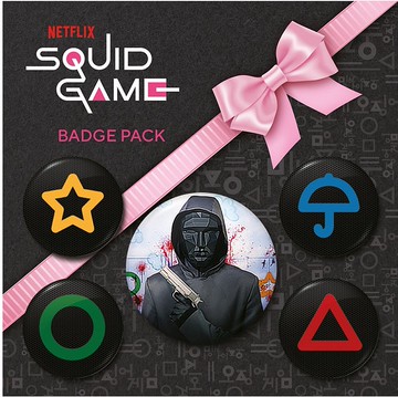 【魷魚遊戲】Squid Game 椪糖遊戲徽章組