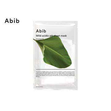 Abib｜魚腥草鎮靜舒緩pH弱酸性面膜 (10片/盒)