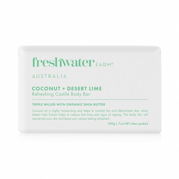 FRESHWATER FARM植萃香氛潔膚皂-茶樹&尤加利守護者200g兩入組