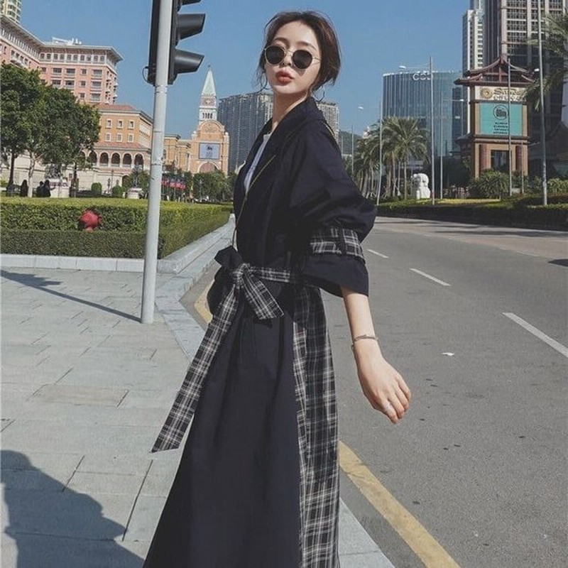 スプリングコート レディース トレンチコート 高校生 学生 10代 代 30代 春コート 春アウター チェスターコート ピーコート ジャケット ファッション 4287 通販 Lineポイント最大0 5 Get Lineショッピング