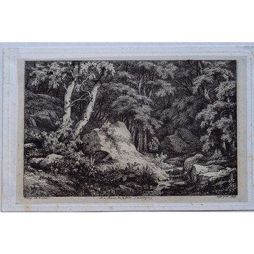 山谷小溪 - 尤金 布萊里 - 版畫掛畫