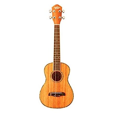 Oscar Schmidt OU6K-A Tenor Ukulele, Natural Koa with Gig Bag