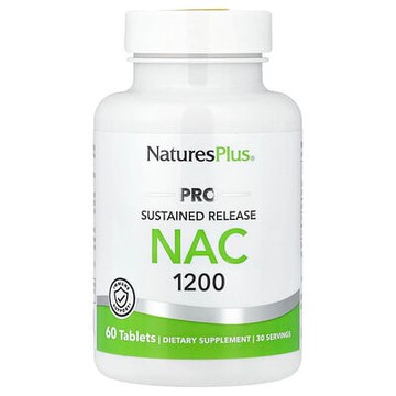 NaturesPlus, Pro NAC 1200，緩釋，60 片（每片 600 毫克）