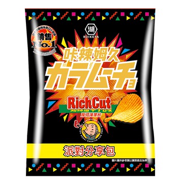 [家速配]咔辣姆久厚切洋芋片-勁辣唐辛子口味117g