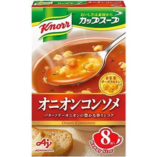 味の素 クノール カップスープ オニオンコンソメ 8袋×6箱 (8個 (x 6))