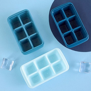 霜山冰塊模具家用自制冰格制冰模具冰塊盒制冰盒帶蓋制冰神器
