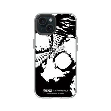 iPhone 15 Clear 透明 - 航海王 One Piece - 復刻系列-不死鳥馬可