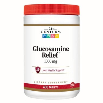 Glucosamine Relief 400 Tabs by 21st Century