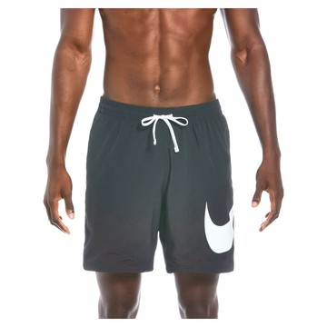 NIKE 耐吉 男款七吋海灘褲 NESSE506  M  黑色