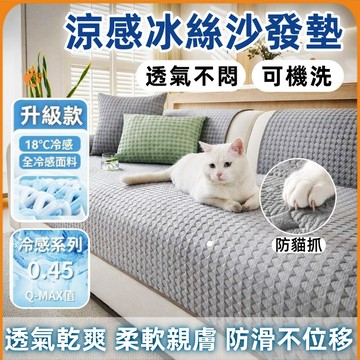 🟠沙發墊🟠涼墊 涼感沙發墊 防貓抓坐墊 冰絲沙發墊 可機洗 涼感坐墊 沙發涼感墊 沙發涼墊 涼感墊 沙發墊布