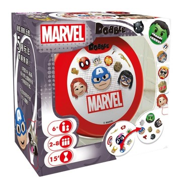『高雄龐奇桌遊』 嗒寶 漫威表情符號 DOBBLE MARVEL EMOJIS 繁體中文版 正版桌上遊戲專賣店