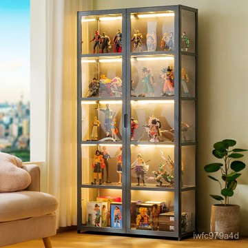 亞克力展示櫃【免運#破損補發】手辦展示櫃樂高模型兒童玩具收納櫃陳列櫃亞克力透明置物架子書架