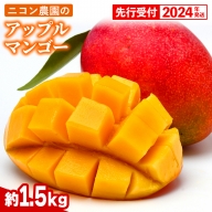 ニコン農園のアップルマンゴー約1.5kg