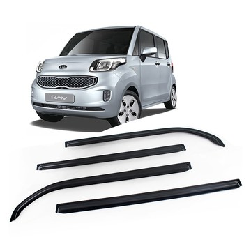 GMZ MOTORS Nice Guard 煙燻晴雨窗 4件組 煙燻色 汽車