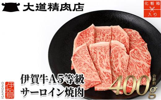  A5サーロイン 焼肉用 400g