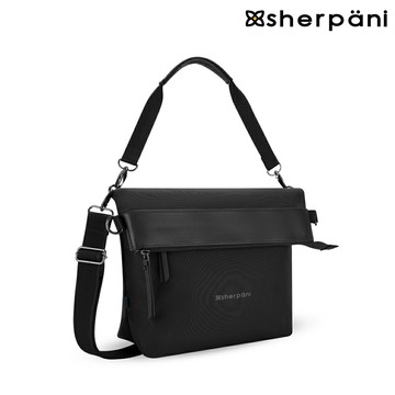 Sherpani 防盜多功能側背包(25I) Vale AT 12L｜黑色Carbon