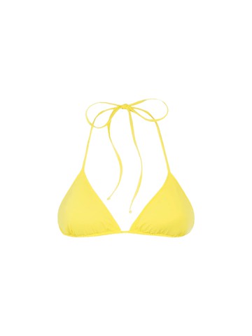 MC2 Saint Barth Woman Pale Yellow Triangle Top Swimsuit Leah