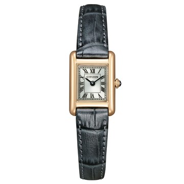 CITIZEN LADYS系列 限量 光動能 復古方形 女錶 送禮 禮物 推薦 EG2799-18W