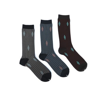 Glad Hand Gangsterville Manhattan Club Socks黑幫條紋中筒襪組