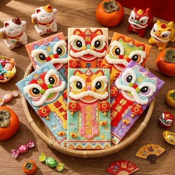 ✨【福氣滿滿】馬年新年紅包 福氣滿滿 生肖圖案 高品質厚紙 新春喜悅 紅包袋 馬年紅包