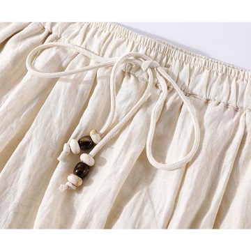 XinmonLee后背開叉設計減齡氣質無袖背心上衣套裝高腰顯瘦短褲夏