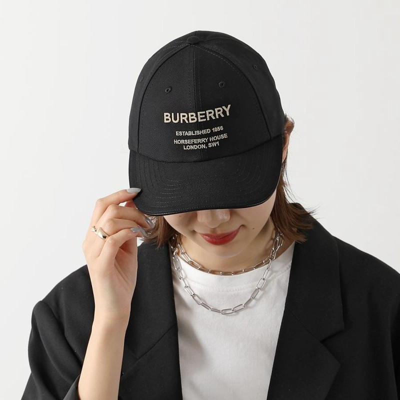 BURBERRY バーバリー ベースボールキャップ 8057625 レディース ホース