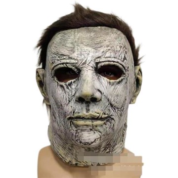 2022款邁克爾邁爾斯面具 新版月光光恐怖頭套 萬圣節角色裝扮用品