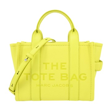 MARC JACOBS THE LEATHER MINI TOTE 皮革兩用托特包-迷你-檸檬綠_廠商直送