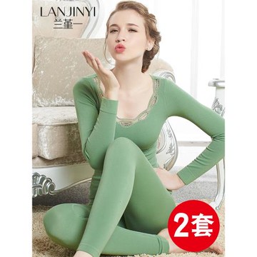 保暖內衣女士加厚加絨打底棉毛衫緊身秋衣秋褲美體套裝2024新款冬