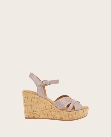 Gentle Souls- Nomi Wedge Sandal in Blush, Size: 10 by Kenneth Cole