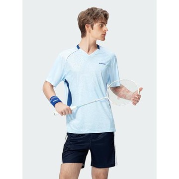 Kawasaki川崎飛天系列羽毛球服男女款比賽服速干透氣運動短袖T恤