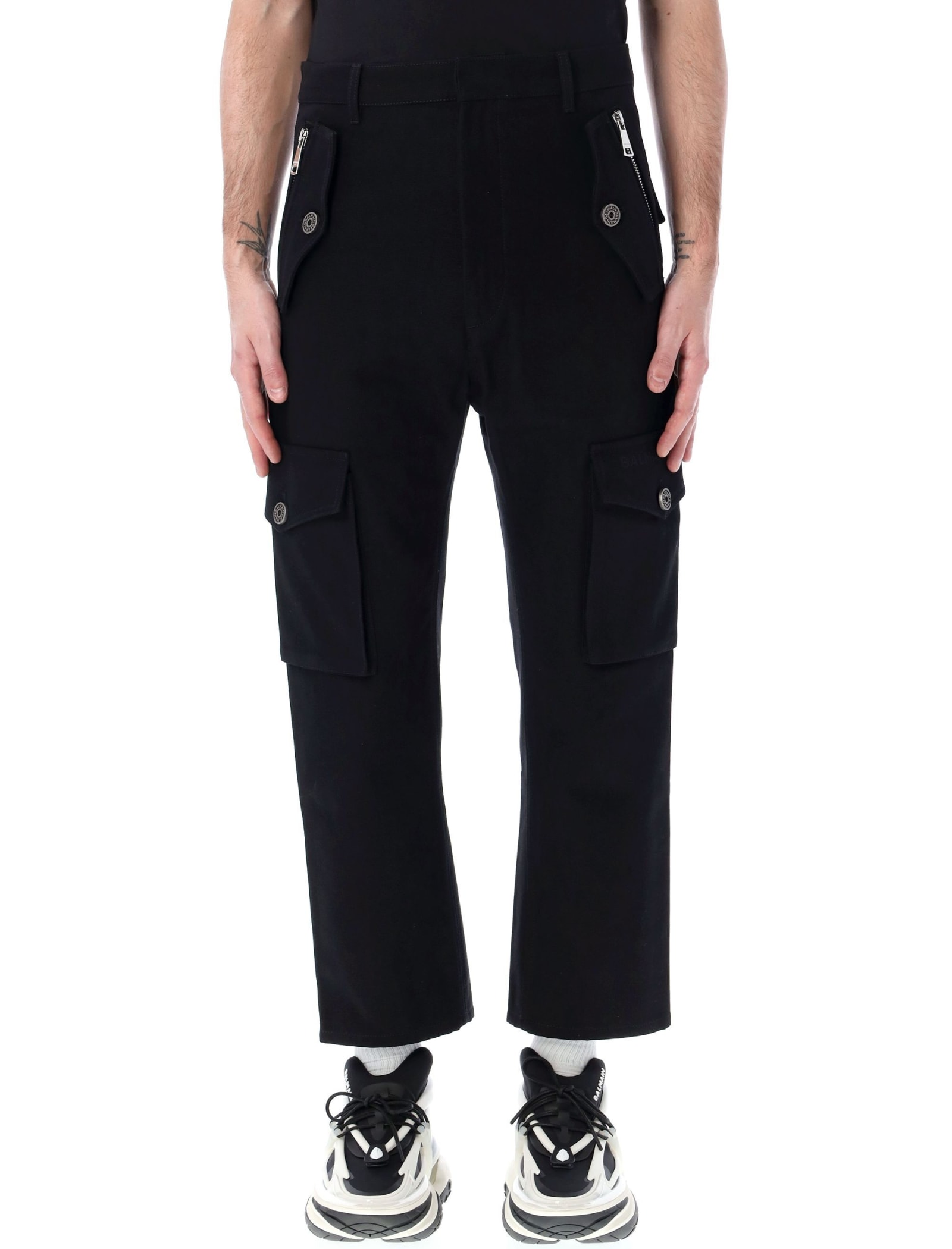 Balmain Tapered Cargo Pants