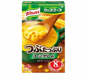 味の素 クノール カップスープ つぶたっぷりコーンクリーム (16.1g×8袋)×6箱入×(2ケース)｜ 送料無料