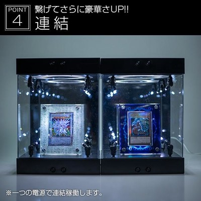 コレクションケース フィギュアケース 〔アクリル led 棚 ディスプレイケース ライト ミラー 卓上 展示 ターンテーブル 回転 光る 国産  STAGE360 SS | LINEブランドカタログ